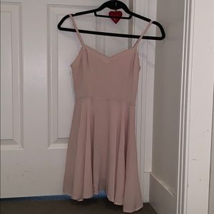 TALULA (aritzia) baby pink dress